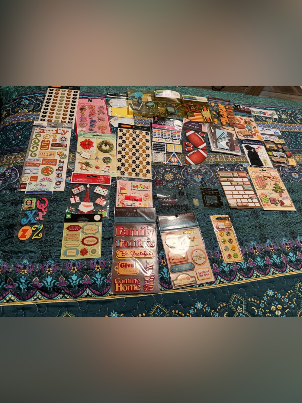 Sticker lot-dimensional and others